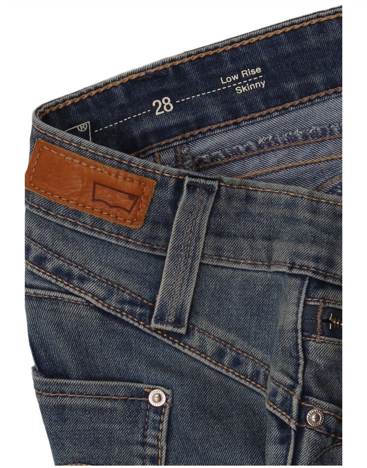 LEVI'S Γυναικείο Skinny Jeans Χαμηλής Μέσης W28 L28 Μπλε