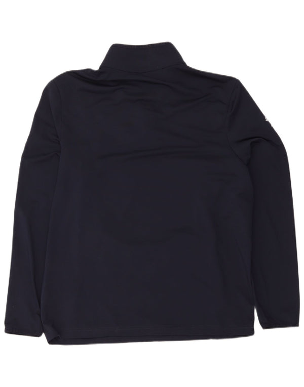 Ανδρική φόρμα πουλόβερ με φερμουάρ Lacoste Top size 6 XL Navy Blue Polyester