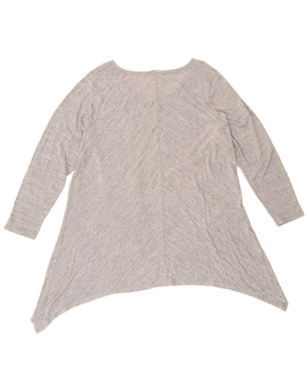 Marks & Spencer Γυναικείο τουνίκ φόρεμα αυτόγραφο UK 22 3XL με γκρι φλύκταινες