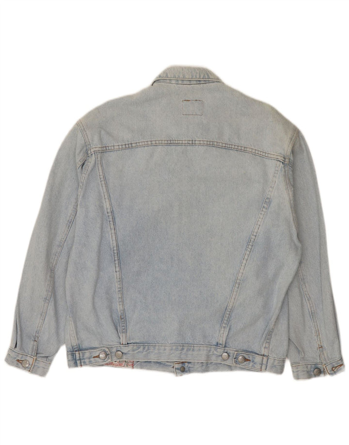 RIFLE Ανδρικό Τζιν Μπουφάν UK 40 Μεγάλο Μπλε Βαμβακερό