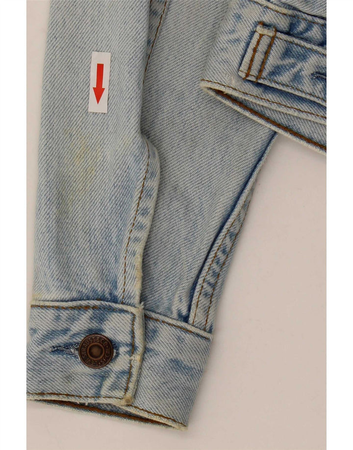 Γυναικείο τζιν μπουφάν Levi's Crop UK 10 Small Blue Cotton