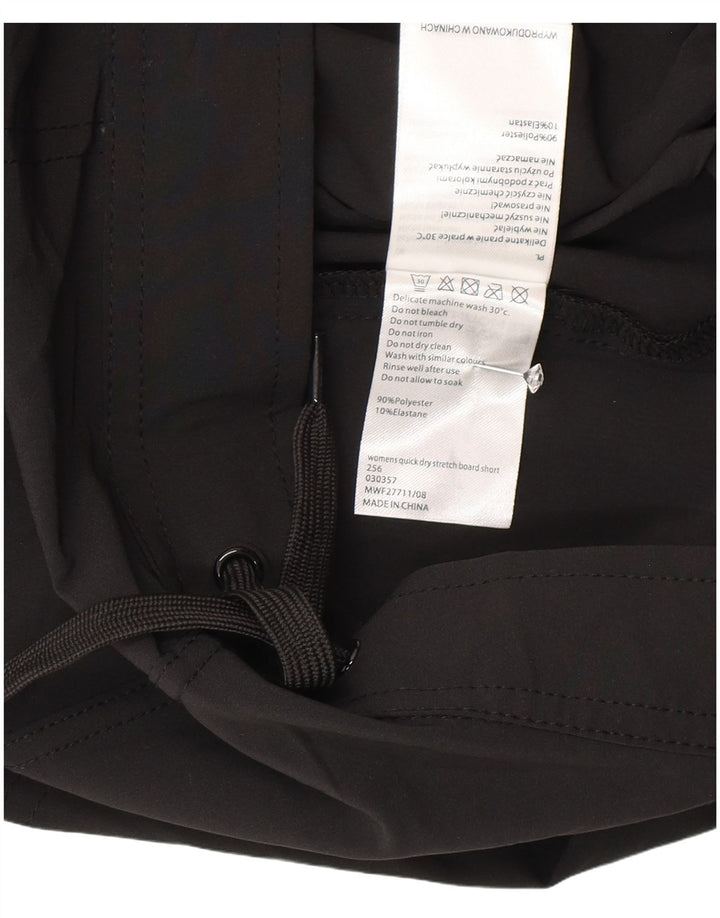 Mountain Warehouse Γυναικείο Αθλητικό Σορτς UK 18 XL Μαύρο Πολυεστέρα