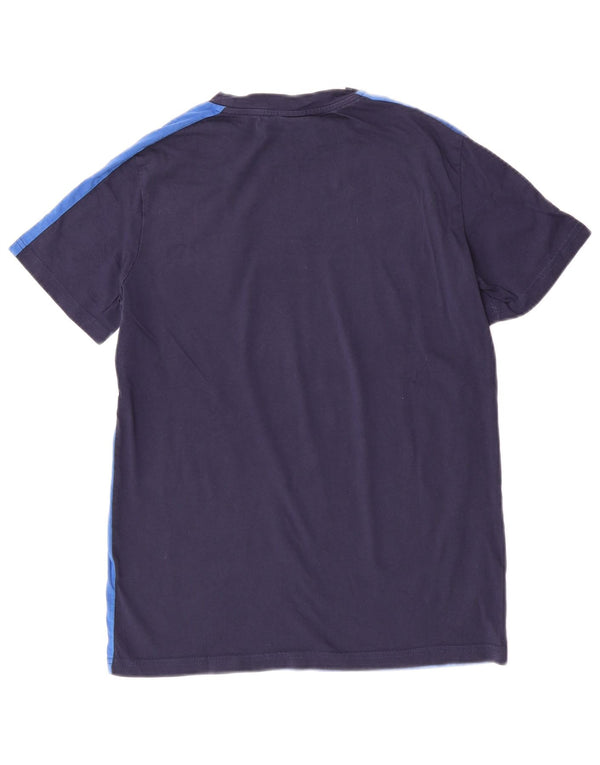 Γραφικό μπλουζάκι Puma Boys Italia Top 15-16 ετών Navy Blue Colorblock