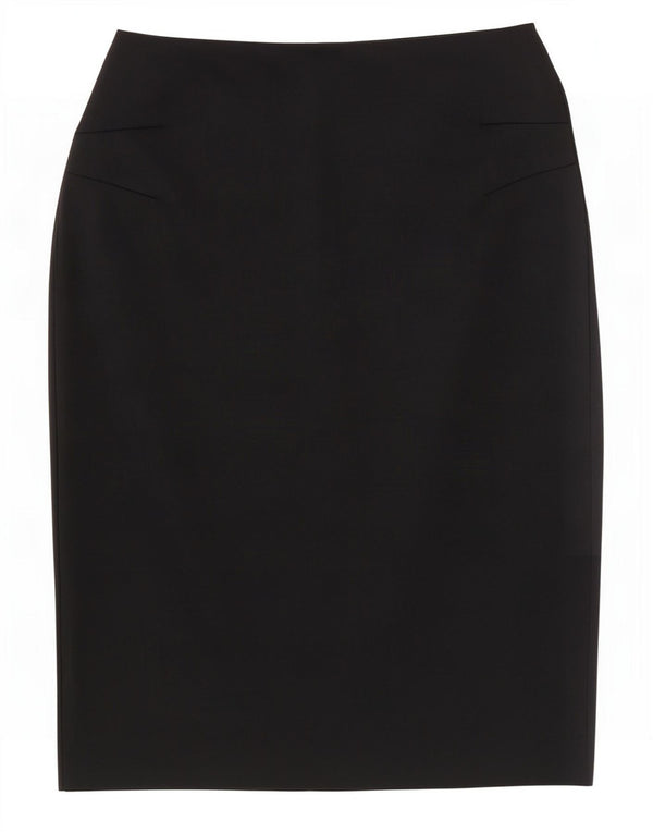 Marks & Spencer Γυναικεία φούστα St. Michael Pencil UK 8 Small W26 Μαύρη