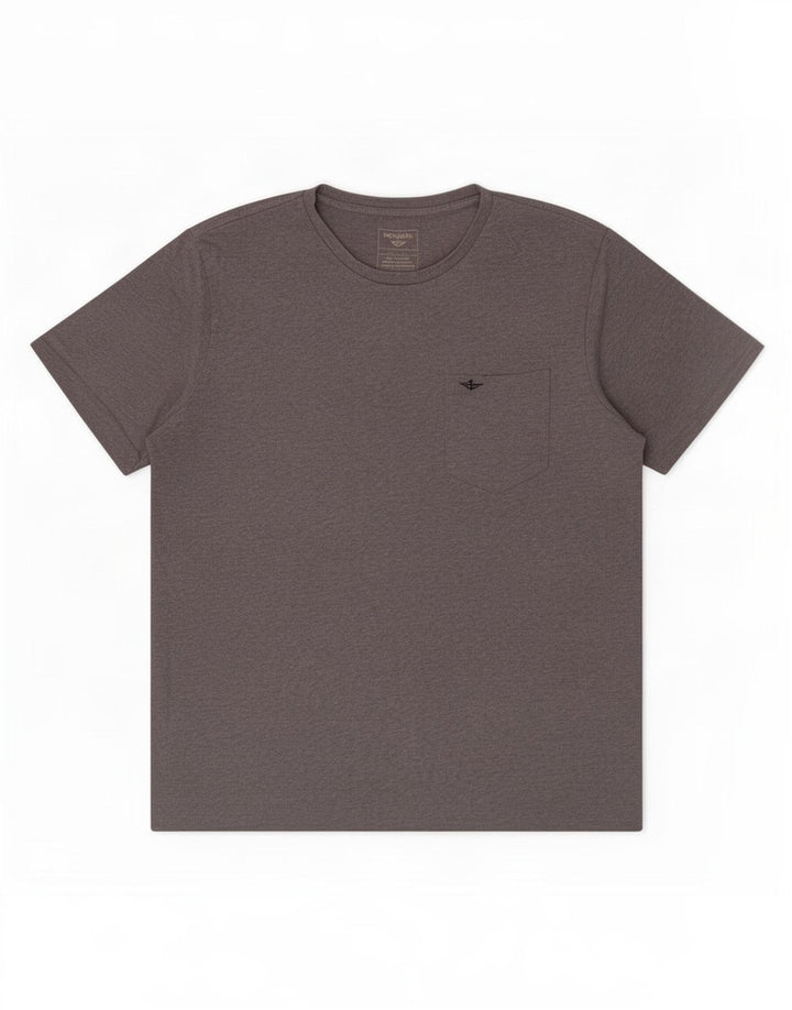 Ανδρικό T-Shirt Dockers Top μεγάλο γκρι βαμβακερό