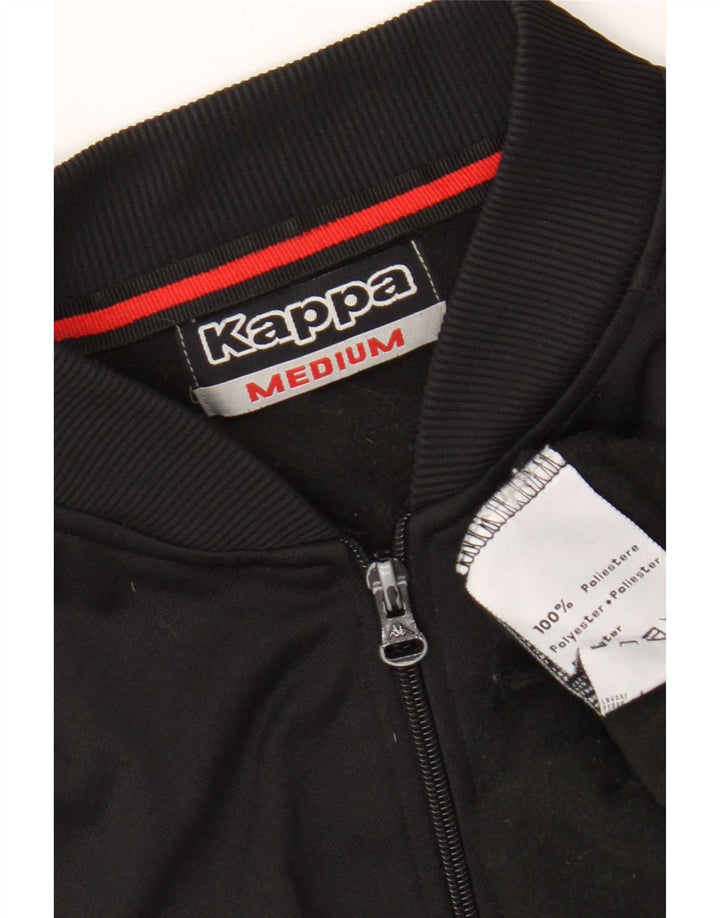 Ανδρική φόρμα Kappa Top Jacket Μεσαίο Μαύρο Πολυεστέρα