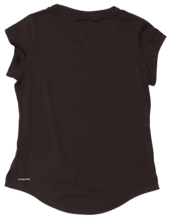 Puma Γυναικείο T-Shirt Cloudspun Top UK 12 Medium Black Polyester