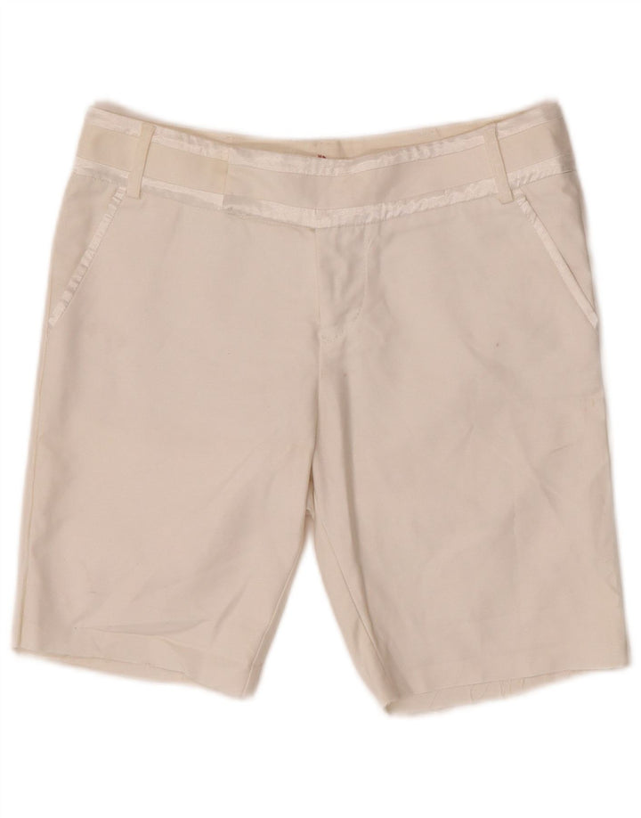 Γυναικείο σορτς Chino Tommy Hilfiger W30, μεσαίο λευκό βαμβακερό