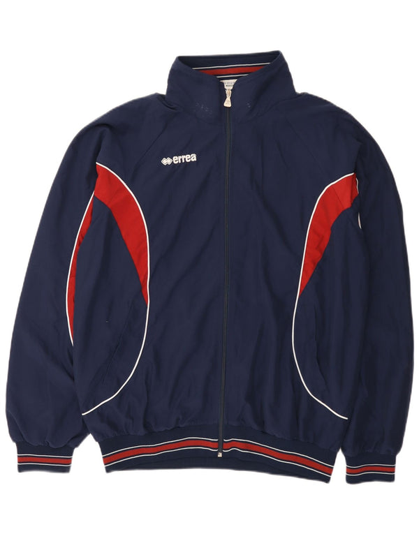 Ανδρική φόρμα Errea Top Jacket Large Navy Blue Colourblock Polyester