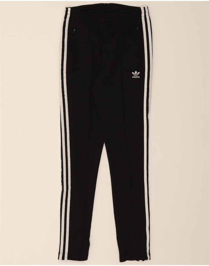 ADIDAS Womens Leggings UK 6 XS Black Polyester Vintage Adidas and Second-Hand Adidas from Messina Hembry 