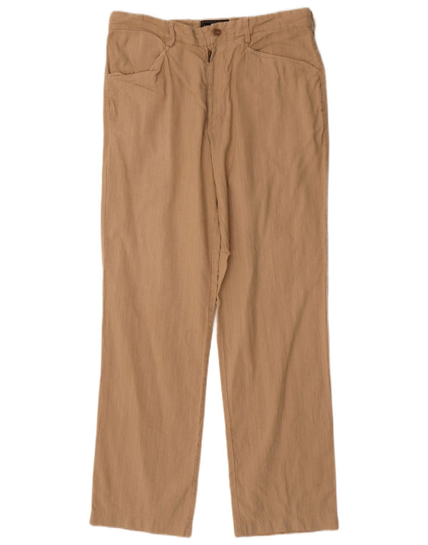 Ανδρικό ίσιο casual παντελόνι Marlboro Classics EU 50 Large W34 L31 Beige