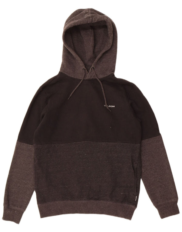 Ανδρικά κουκούλα Volcom Small Black Colourblock Βαμβακερά
