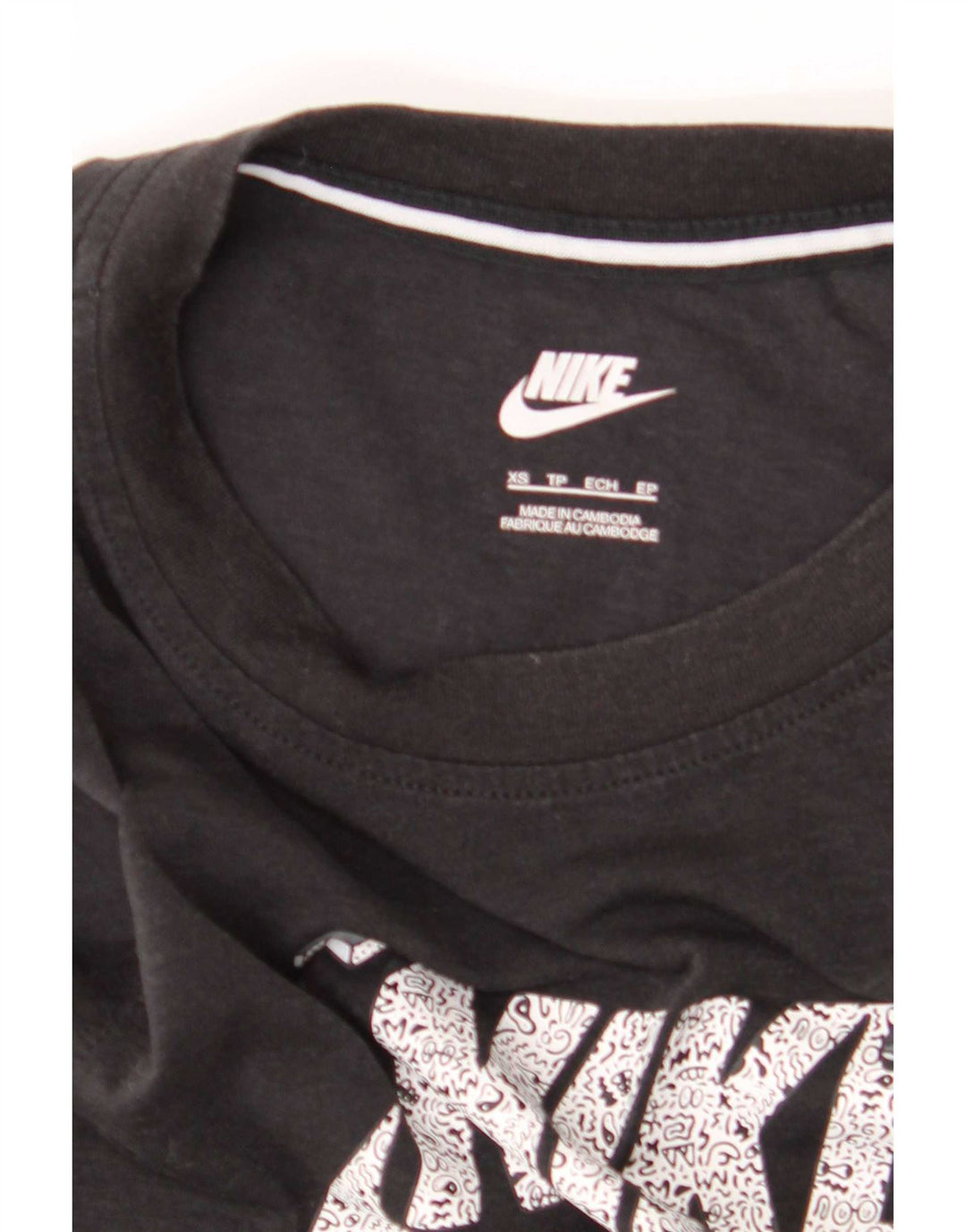 Ανδρικό γραφικό γιλέκο Nike XS Μαύρο