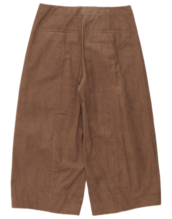 COS Γυναικείο φαρδύ κοτλέ παντελόνι EU 42 Large W38 L24 Beige