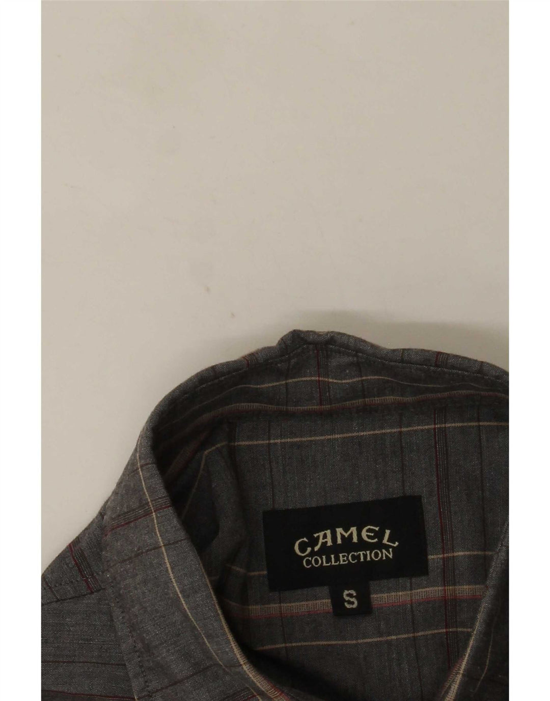 Ανδρικό πουκάμισο Camel Active Μικρό Γκρι καρό