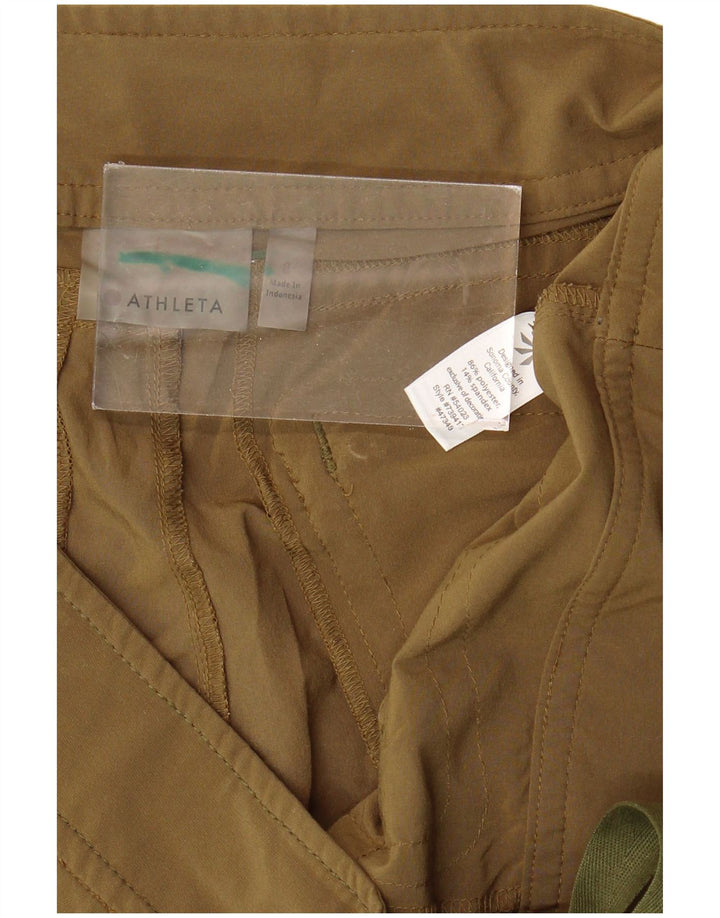 ATHLETA Γυναικείο Σορτς Cargo US 8 Medium W34 Khaki Polyester