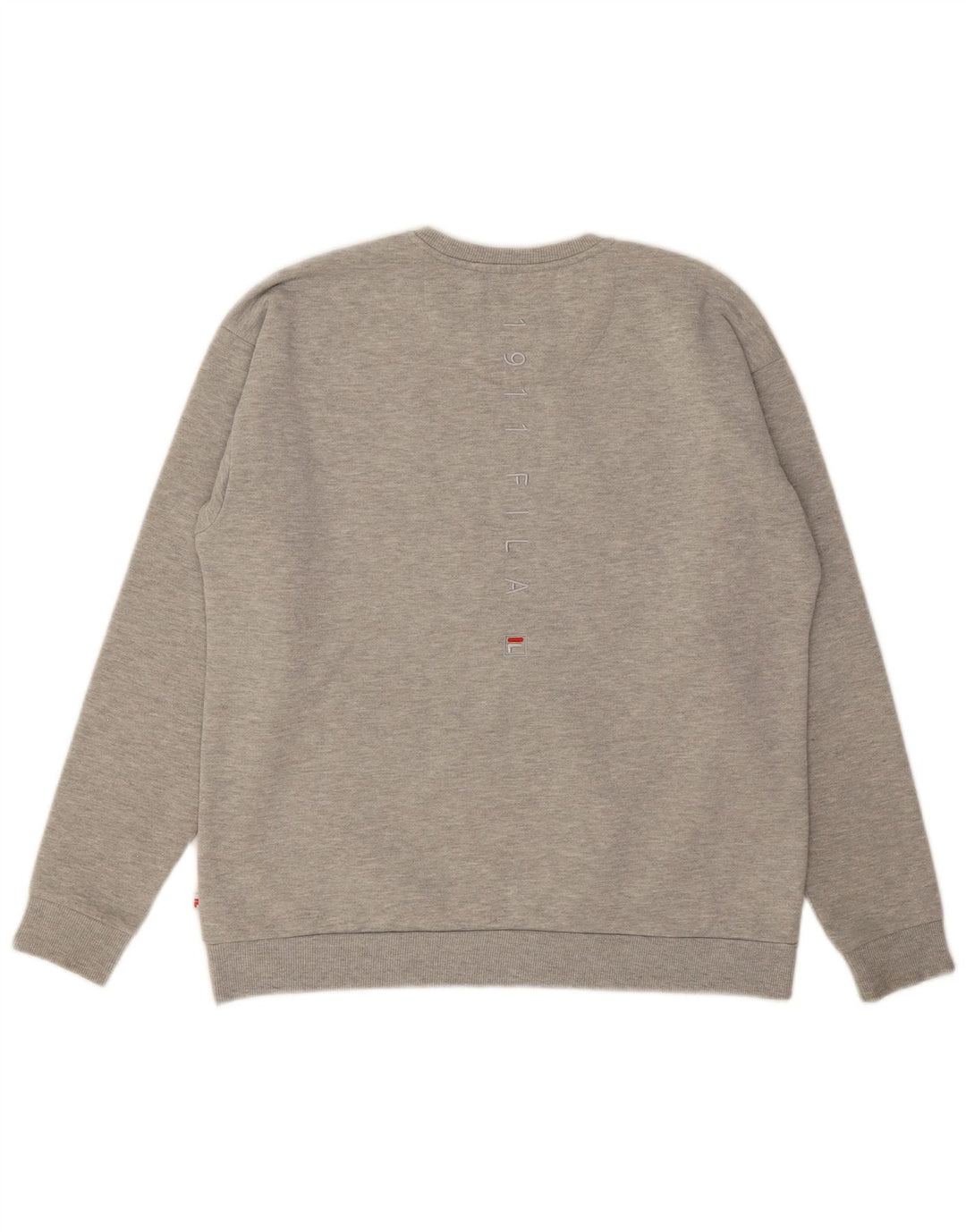 FILA Mens Sweatshirt Jumper XS Grey Cotton