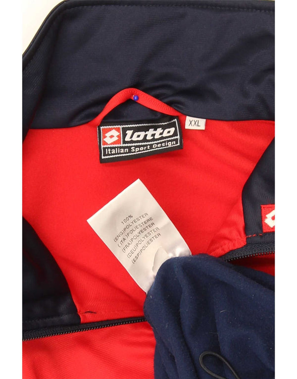 Ανδρική φόρμα Lotto Graphic Top Jacket 2XL Πολύχρωμο Colourblock