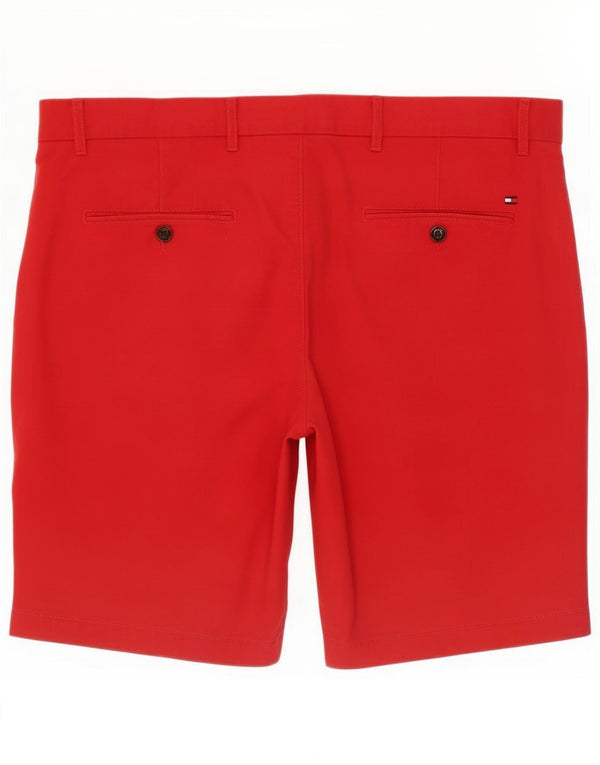 Ανδρικό σορτς Chino Tommy Hilfiger W38 XL κόκκινο βαμβακερό
