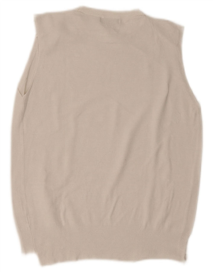 Zara Γυναικείο γιλέκο Crop Tank Top UK 14 Large White