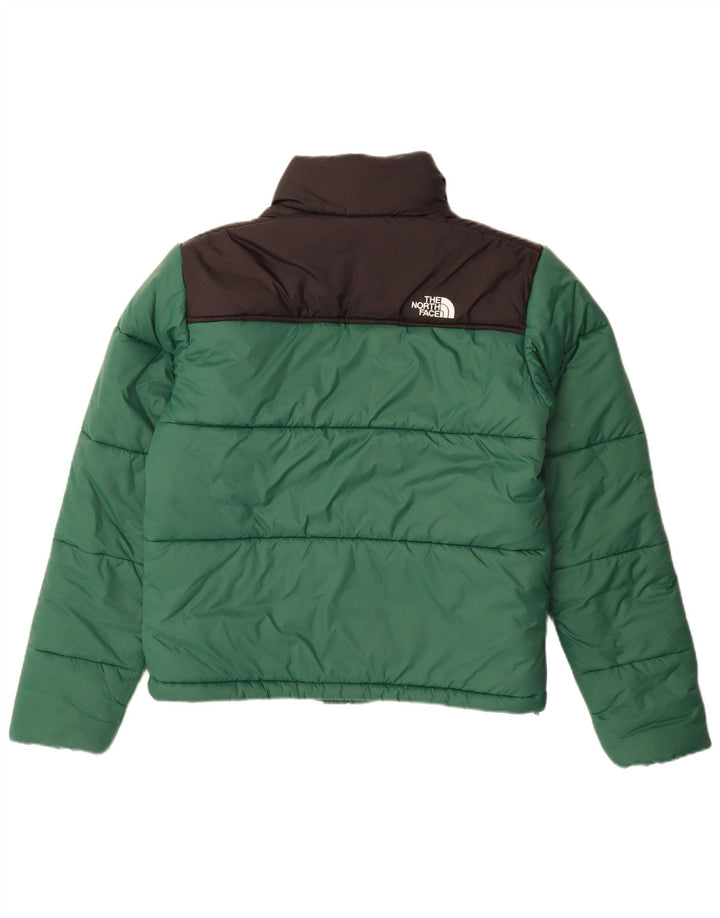 THE NORTH FACE Ανδρικό μπουφάν με επένδυση UK 36 Small Green Colourblock Nylon