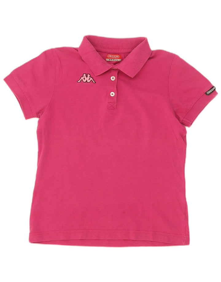 Kappa γυναικείο μπλουζάκι πόλο UK 10 Small Pink