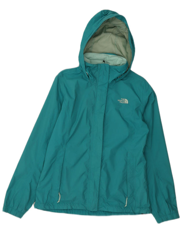 Το North Face γυναικείο μπουφάν βροχής Hyvent Hooded UK 14 Medium Blue Nylon
