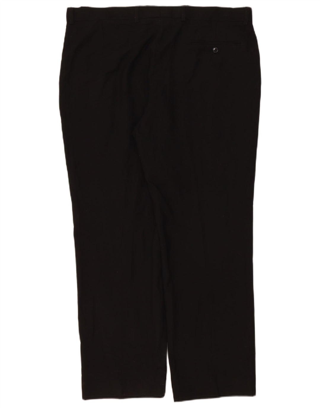 Ανδρικό παντελόνι με φόρμα Marks & Spencer W38 L29 Μαύρο πολυεστέρα