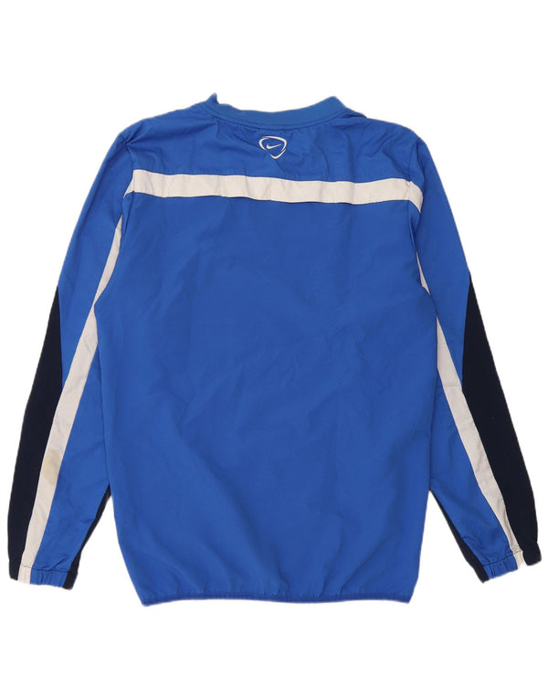Ανδρική φόρμα πουλόβερ NIKE Dri Fit Top Medium Blue Colourblock