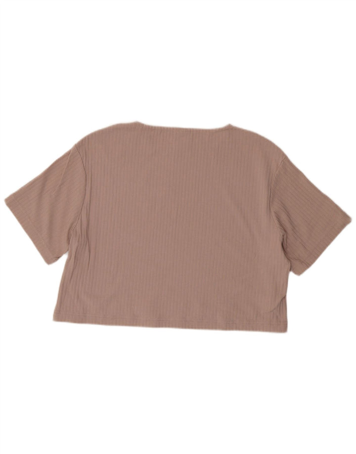 Γυναικείο μπλουζάκι NIKE Crop Oversized Top 10 Μικρό γκρι βαμβακερό