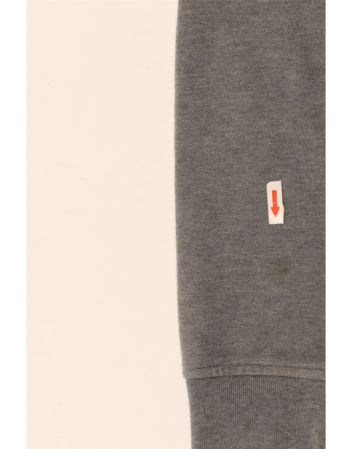 Ανδρική φόρμα LACOSTE Top Jacket Size 7 2XL Γκρι Βαμβακερό