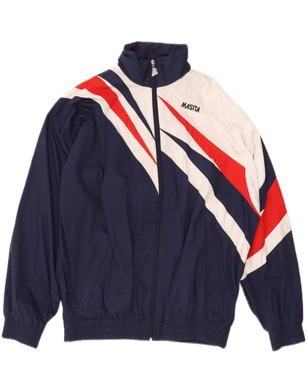 Ανδρική φόρμα MASITA Top Jacket XL Navy Blue Colourblock Polyester