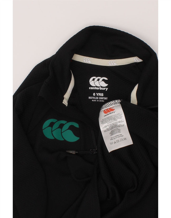Canterbury Boys Ireland Graphic πουλόβερ αθλητική φόρμα 5-6 ετών Μαύρο