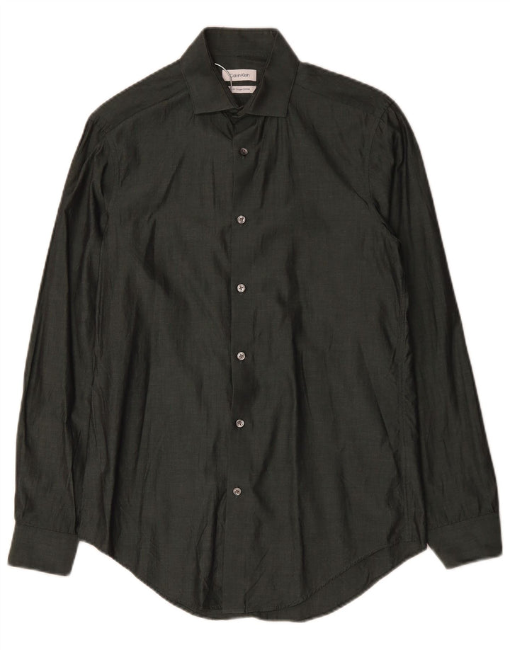 Ανδρικό πουκάμισο Calvin Klein Μέγεθος 14 1/2 Small Green