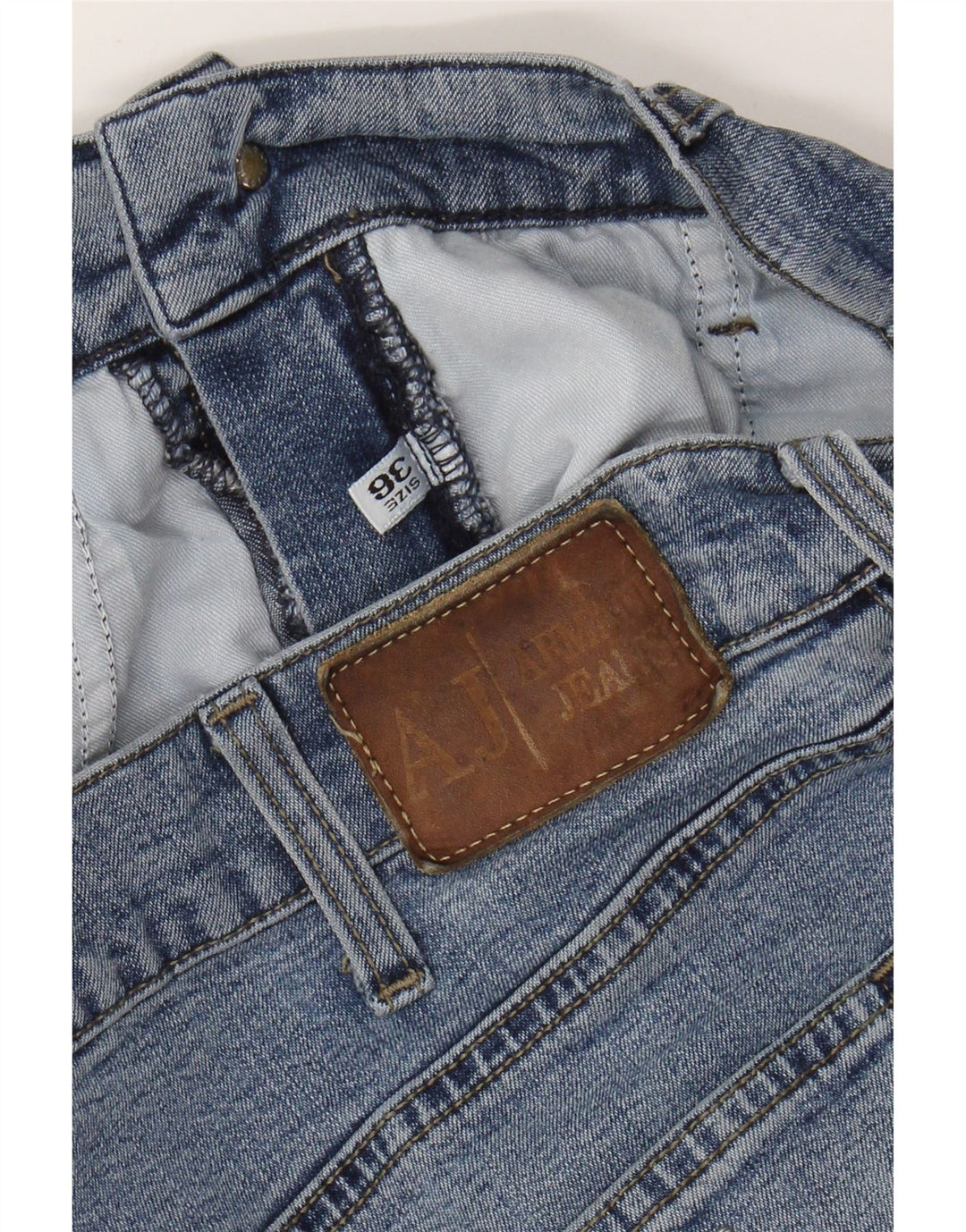 Armani Ανδρικό τζιν ίσιο W36 L31 Μπλε