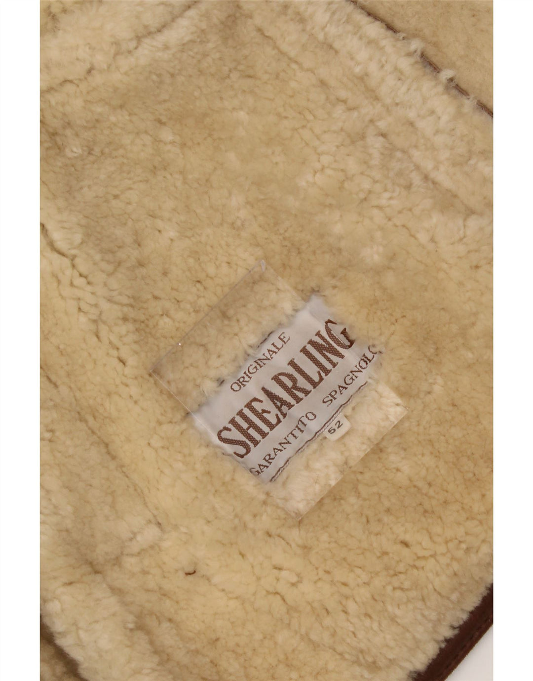 Ανδρικό Shearling Jacket VINTAGE IT 52 XL Καφέ Shearling