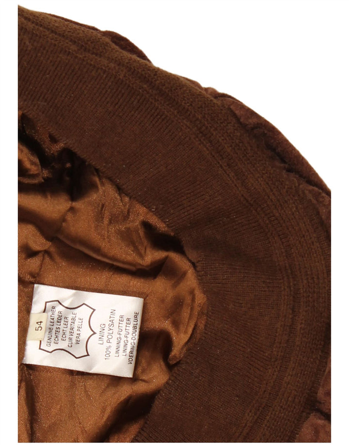 Vintage Ανδρικό Σουέντ Μπουφάν EU 54 2XL Καφέ Δερμάτινο