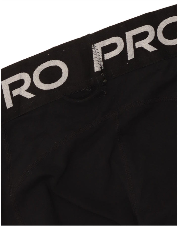 Γυναικεία γραφικά κολάν Nike UK 8 Small Black Polyester