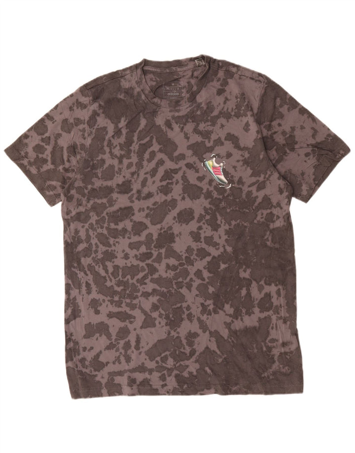 Ανδρικό T-Shirt Adidas Top Medium Grey Tie Dye Cotton