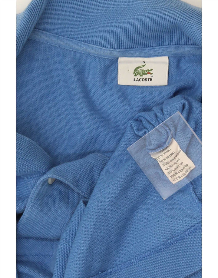 Ανδρικό πουκάμισο πόλο Lacoste νούμερο 4 4XL Μπλε βαμβακερό
