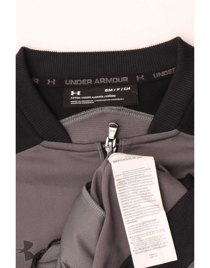 Ανδρική αθλητική φόρμα Under Armour Top μπουφάν Μικρό Γκρι Χρώμα Πολυεστέρας