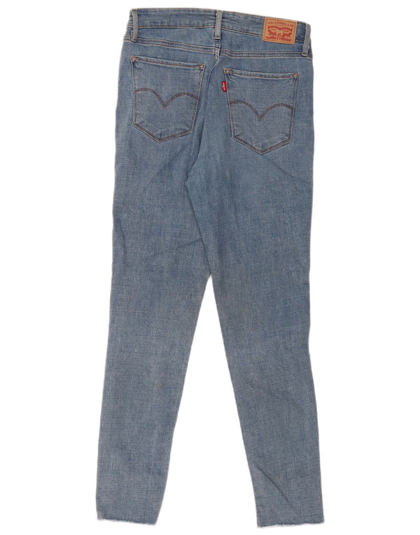 Levi's γυναικείο 721 ψηλό ψηλό στενό τζιν W29 L30 μπλε βαμβακερό