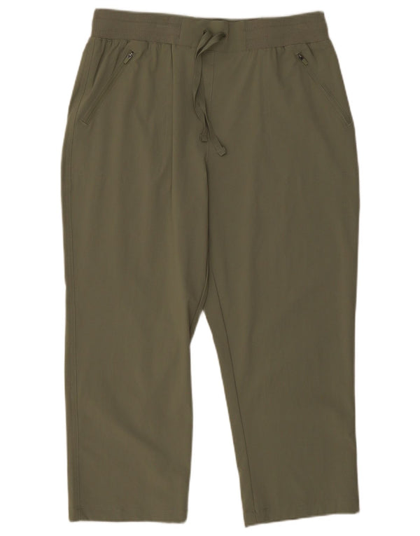 Mountain Warehouse Γυναικείο Παντελόνι Capri UK 12 Medium W30 L21 Khaki
