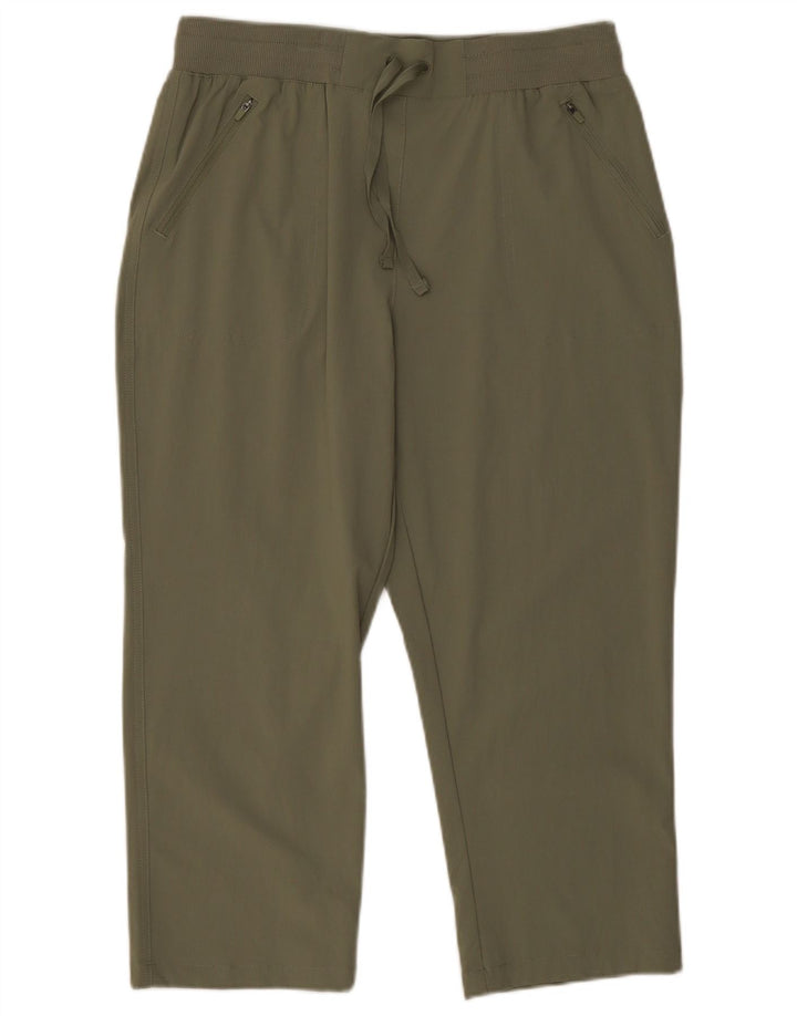 Mountain Warehouse Γυναικείο Παντελόνι Capri UK 12 Medium W30 L21 Khaki