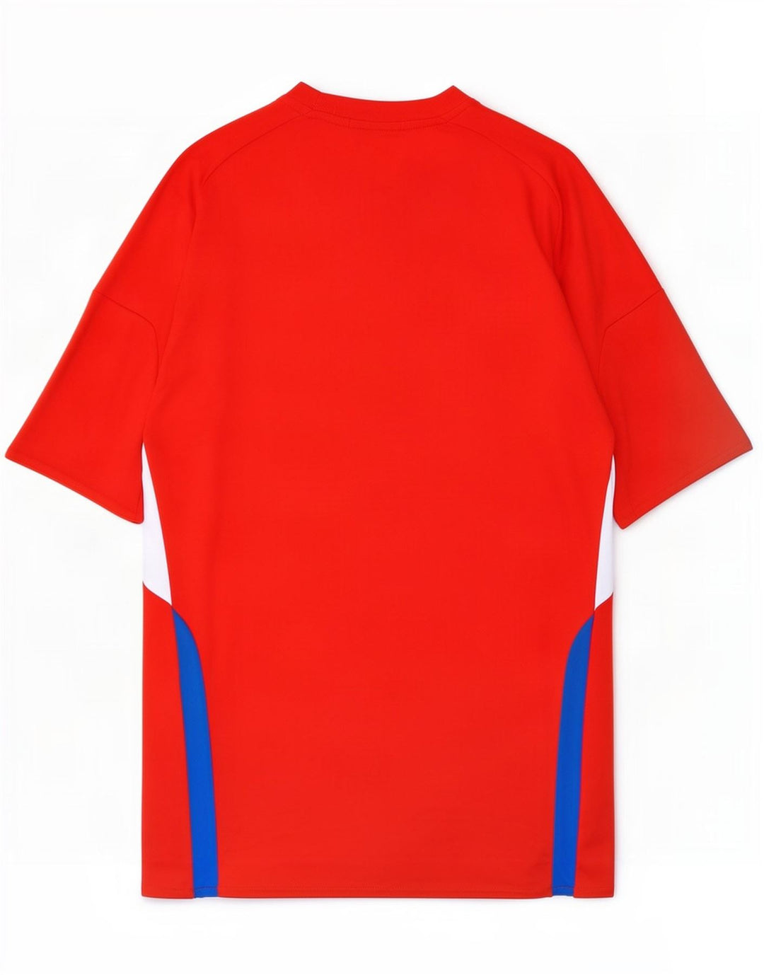 Adidas Ανδρικό T-Shirt Climalite Top Small Red Colourblock Πολυεστέρας