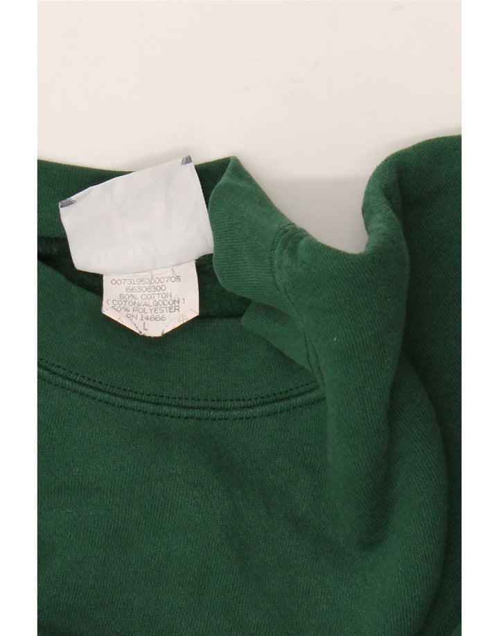 Ανδρικό γραφικό φούτερ Lee Jumper Μεγάλο Πράσινο Βαμβακερό