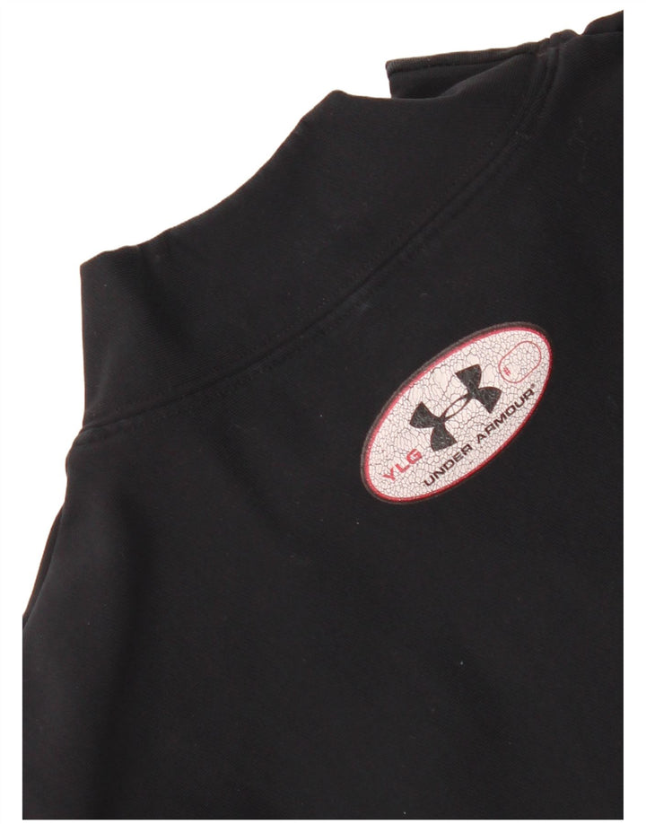 Under Armour Κοριτσίστικο Top Μακρυμάνικο 11-12 Χρόνια Μεγάλο Μαύρο