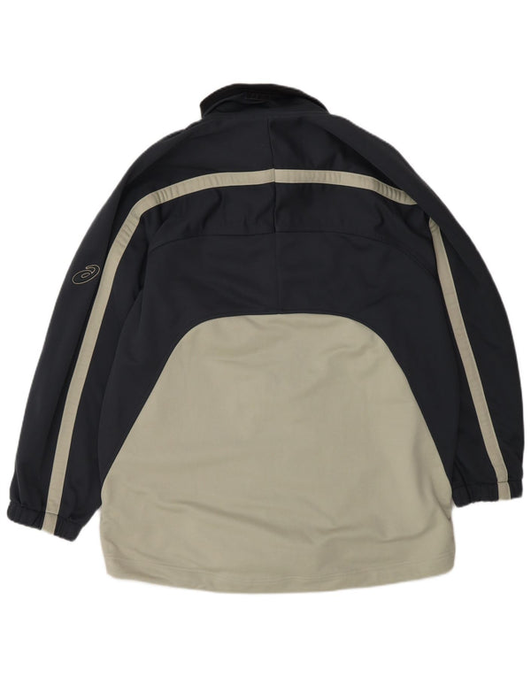 Ανδρική αθλητική φόρμα Asics Top Jacket Μεγάλο μπλε ναυτικό χρώμα πολυεστέρα