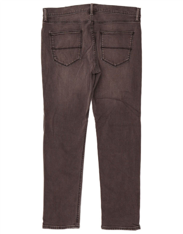 Marks & Spencer Ανδρικό Slim Jeans W34 L31 Γκρι βαμβακερό