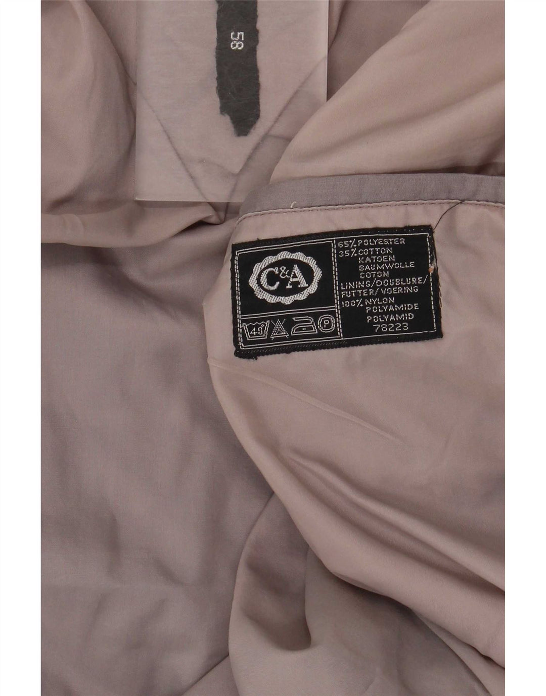 Ανδρικό μπουφάν C & A Bomber IT 58 4XL Grey Colourblock Polyester